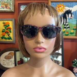 90’s Diane Von Furstenburg sunglasses ea105
5 1/2” across 2” tall
Gvc